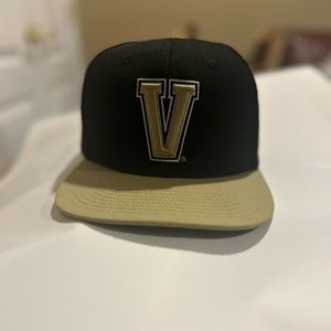 Vanderbilt commodores adjustable trucker hat one size fits most.